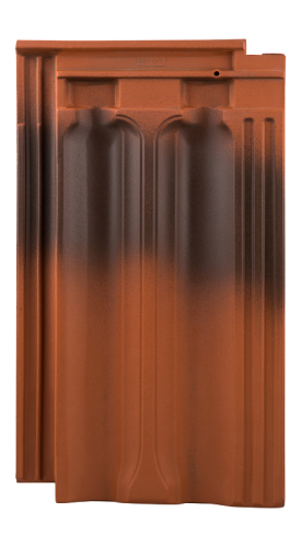 Керамическая черепица Margon Marseille, Flamed Natural Red